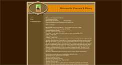 Desktop Screenshot of monroevillewinery.net